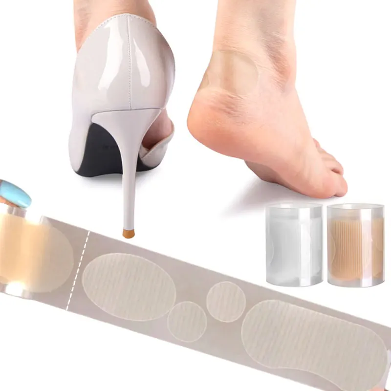 1 Roll Invisible Gel Heel Protector Anti-Wear Foot Adhesive Patch for Women Men Pain Relief Waterproof Anti Blister Blister Care