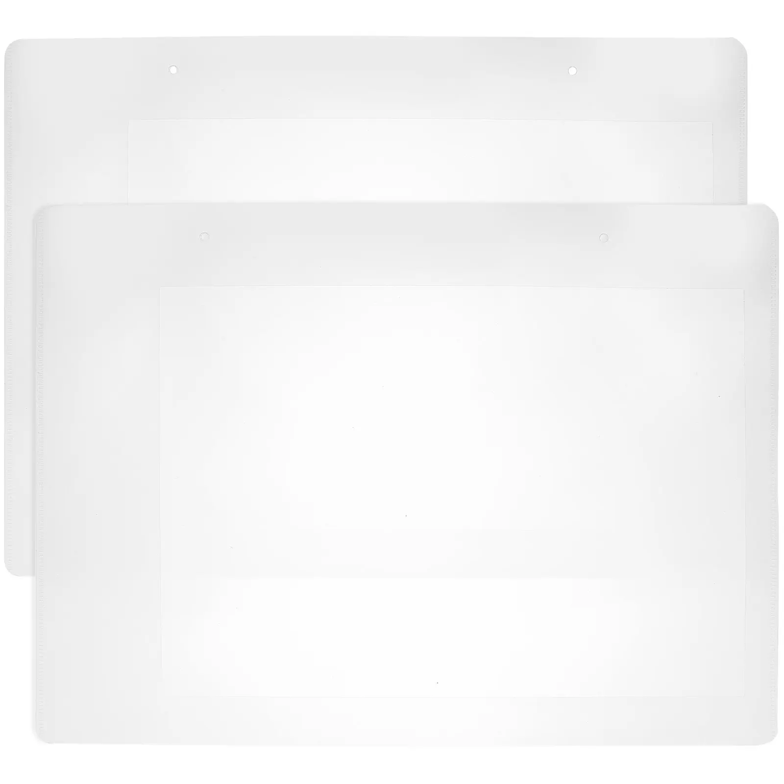 

2Pcs Document Folder File Bags Vertical Style Stable PP Material Paper Storage Bags for Office School Study Document Organizer