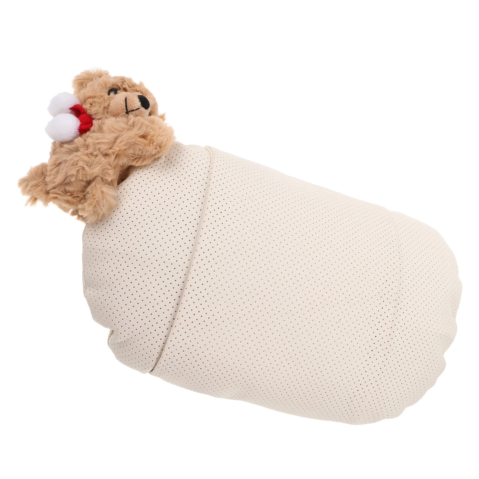 

Car Headrest Pillow White Ergonomic Neck Support Cushion for Car Seat Driver Travel Office Use Breathable Comfort Long Road Trip