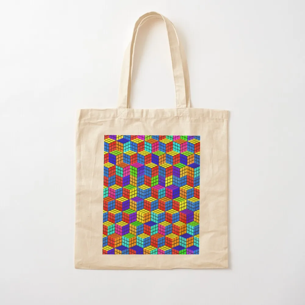 rubik's illusion Tote Bag