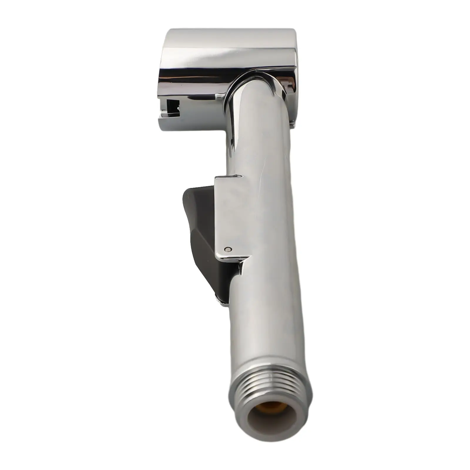 Hand Held Bidet Spray Set with ABS & Stainless Steel Hose for Toilet Hygiene, 1/2 Inch Connector, 150cm Length, Silver