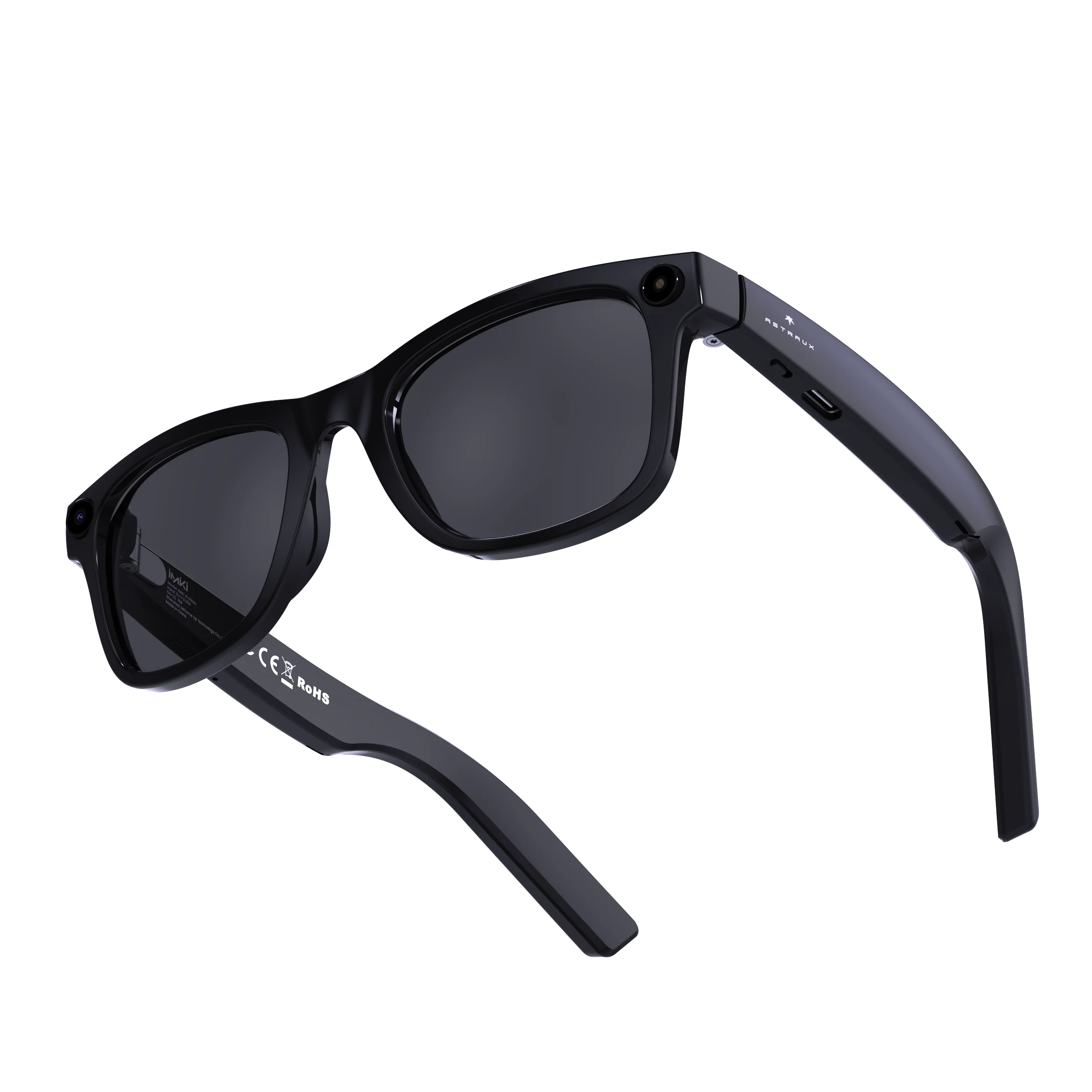 AI Glasses Black