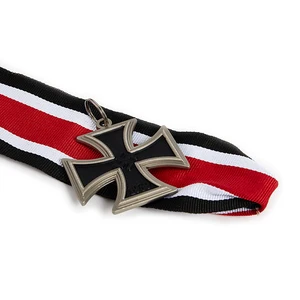 Zinc Alloy Medal emblem with tape, German medal, 2nd class, 1pc 8 Main Sales Iron Cross 1939 1945 - №4