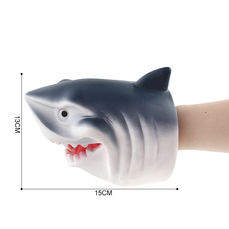 Children's Hand Puppet Model Toys Simulation Wildlife Marine Animals Gloves Hand Puppet Bedtime Storytelling Props Puzzle Toys