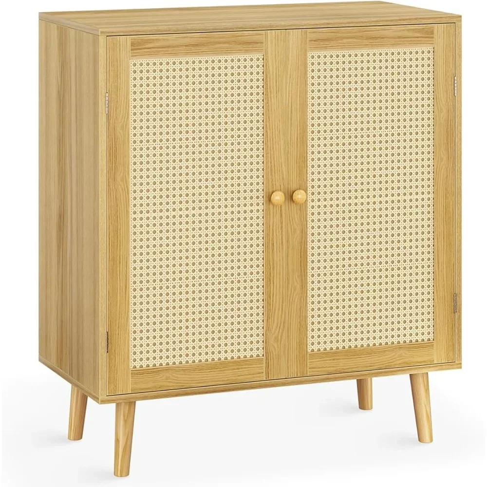 

Cabinet With Storage Cabinet With Rattan Decor Doors Shoe Organizer Living Room Entry Shoes Furniture Home