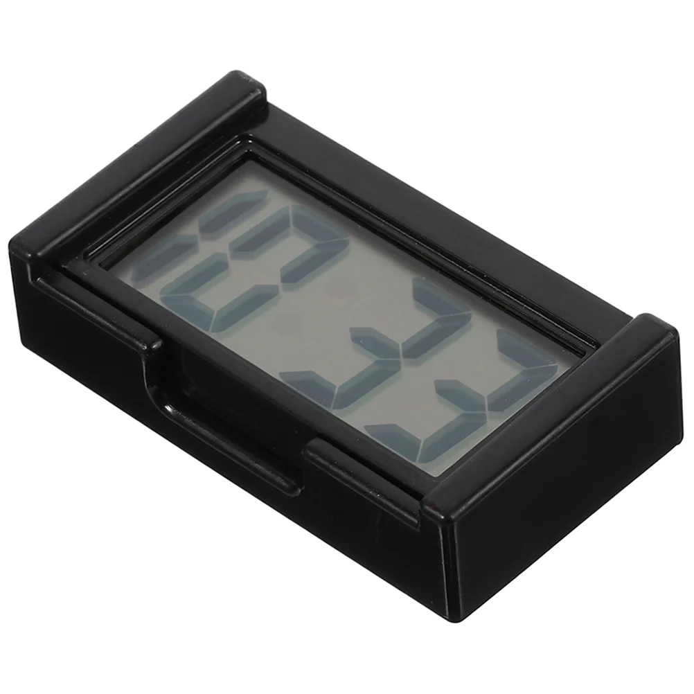 

Car Mini Digital Display Clock High Quality Plastic Durable Vehicle Dashboard Clock Easy Read Time Car Digital Display Clocks