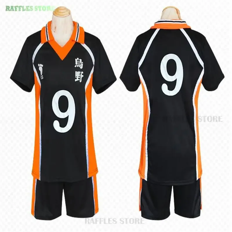 Anime Cosplay Kostuum Karasuno Schooluniform Volleybal Team Kostuum Hinata Shouyou Sportkleding Jerseys Shorts