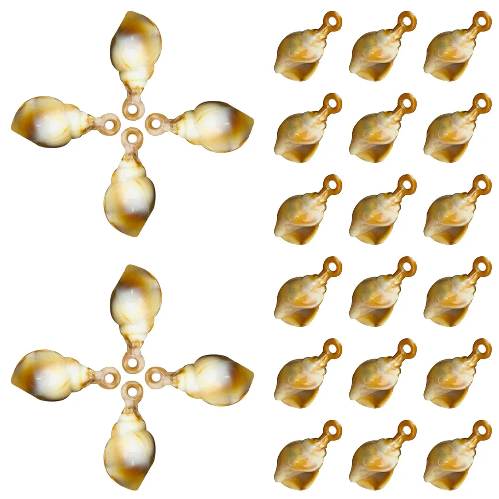 

100Pcs Ocean Theme Jewelry Making Material Shell Charms DIY Pendants Bracelets Necklace Craft Accessories DIY Charm Pendant