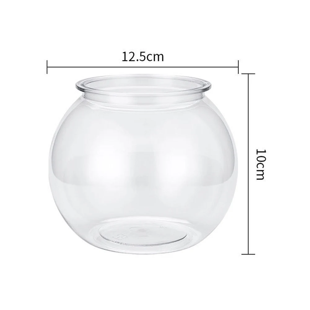 transparent-polycarbonate-fish-bowl-aquarium-tank-with-explosion-proof-and-antifall-features-for-home-and-study-environments