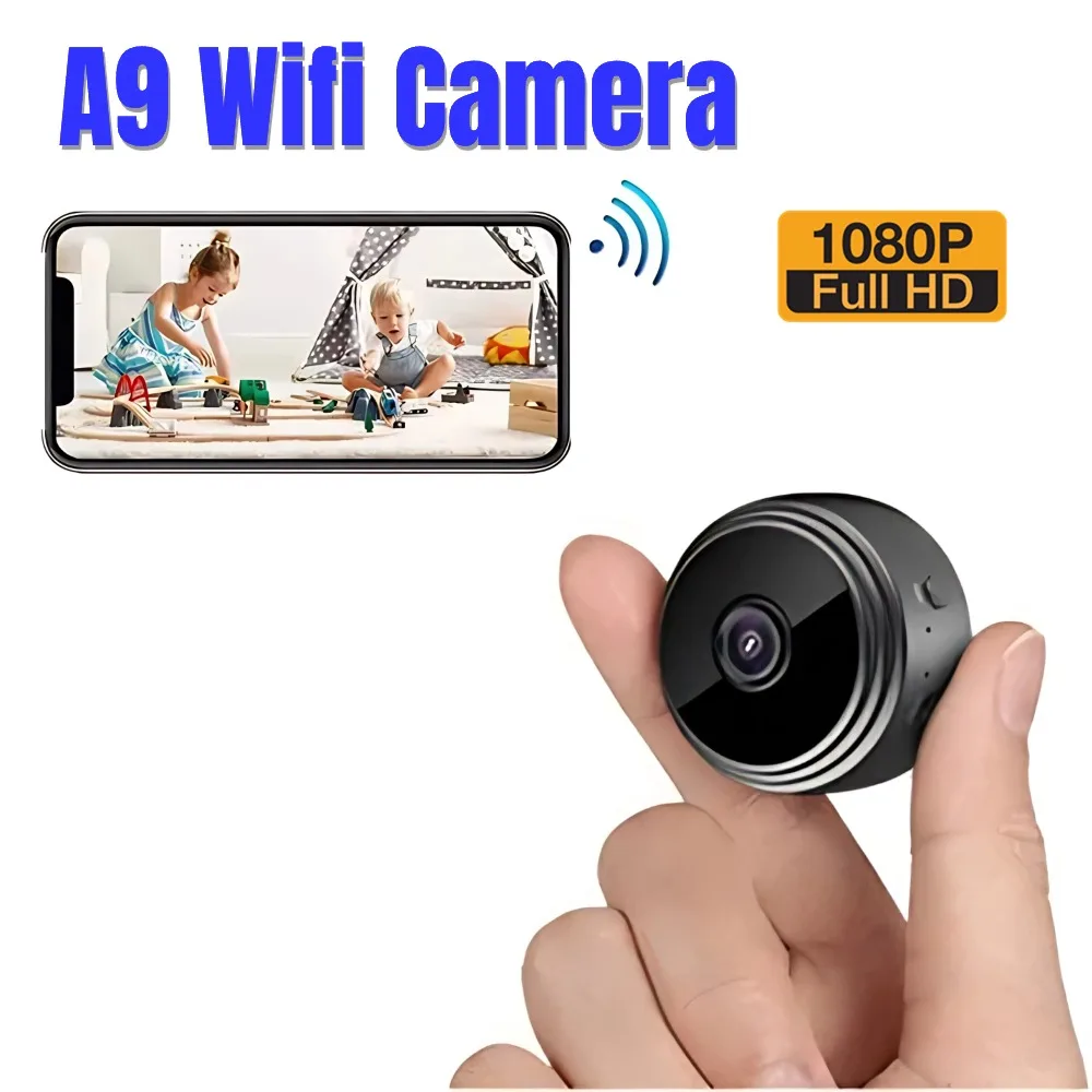 

Mobile A9 1080P HD Wifi Mini Camera Surveillance Cameras Sensor Camcorder Web Video Smart Home Safety Wireless Security Camera