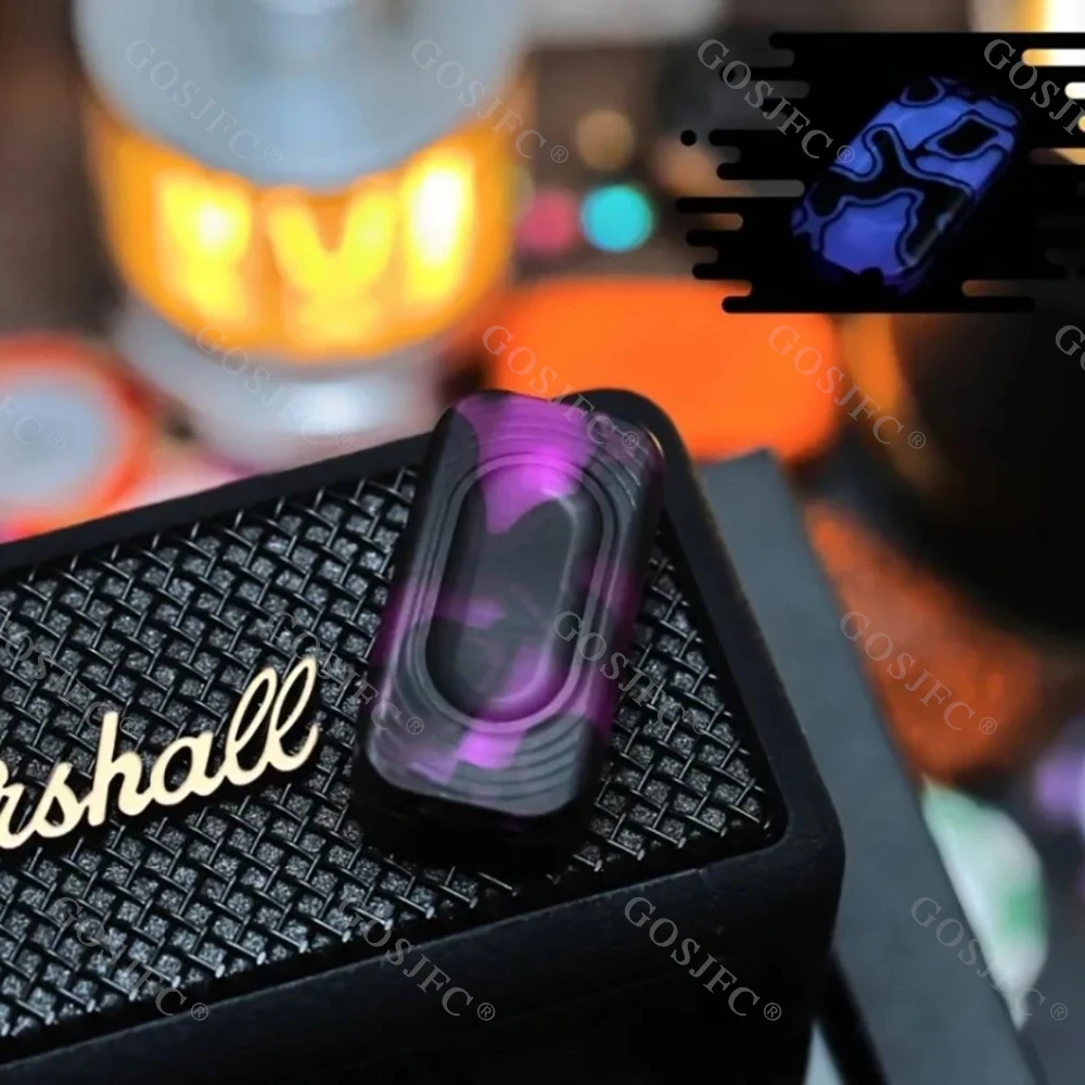 KAIS & QZ EDC مضيئة بوبو السكر تململ المنزلق لعبة لتخفيف الضغط دفع المنزلق ألعاب متململة للبالغين أدوات تخفيف القلق