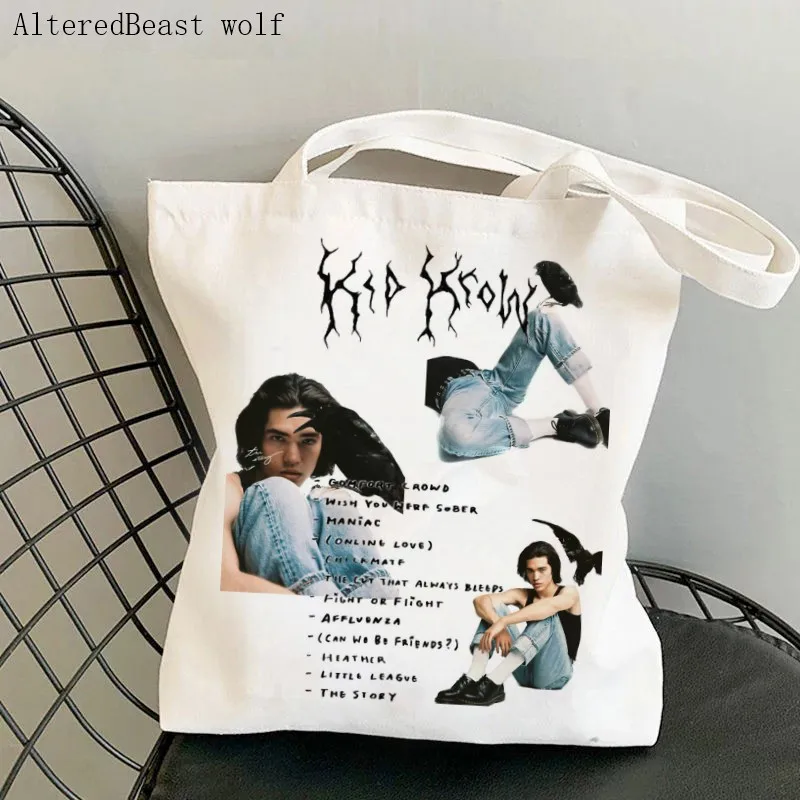 Women Shopper Fantastic Mr Fox Printed Tote Bag women Harajuku shopper handbag girl Shoulder shopping bag Lady Canvas Bag