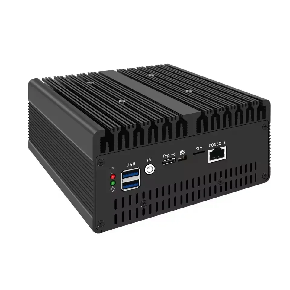 Topton Solid Firewall Mini PC Computer industriale Intel I7/i5 13620H/12450H 8505 4*2.5G NICS 2*10G/4*1G SFP 2*DDR5 NVMe