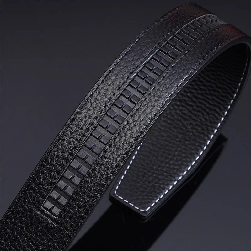 Business and leisure letter automatic buckle cowhide belt, multifunctional and fashionable new men's leather belt