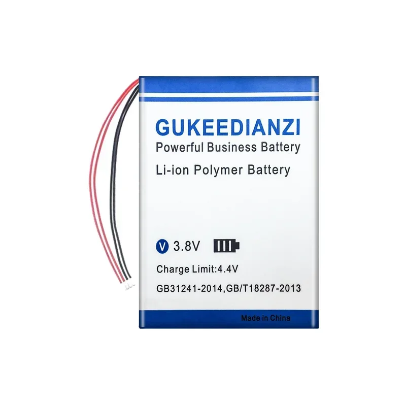 GUKEEDIANZI 음악 플레이어 대용량 배터리, XDUOO X3 1th 1 II 2, 2600mAh, 3200mAh