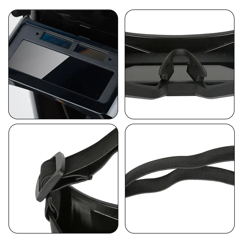 Automatic Dimming Protection Panoramic Welding Glasses Anti- Eyes Strong Light Shield Goggle for Welding Masks Eye Glasses