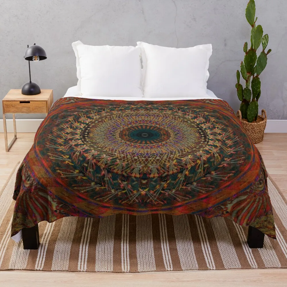 

Revelational Mandala Throw Blanket for winter Kid'S Warm Blankets