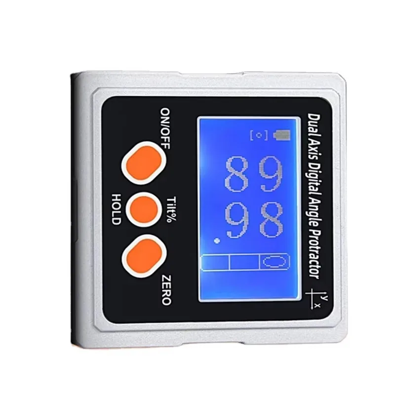 

Цифровой угломер-инклинометр DAX с двумя осями, измеритель уровня, угломер-линейка, измеритель высоты