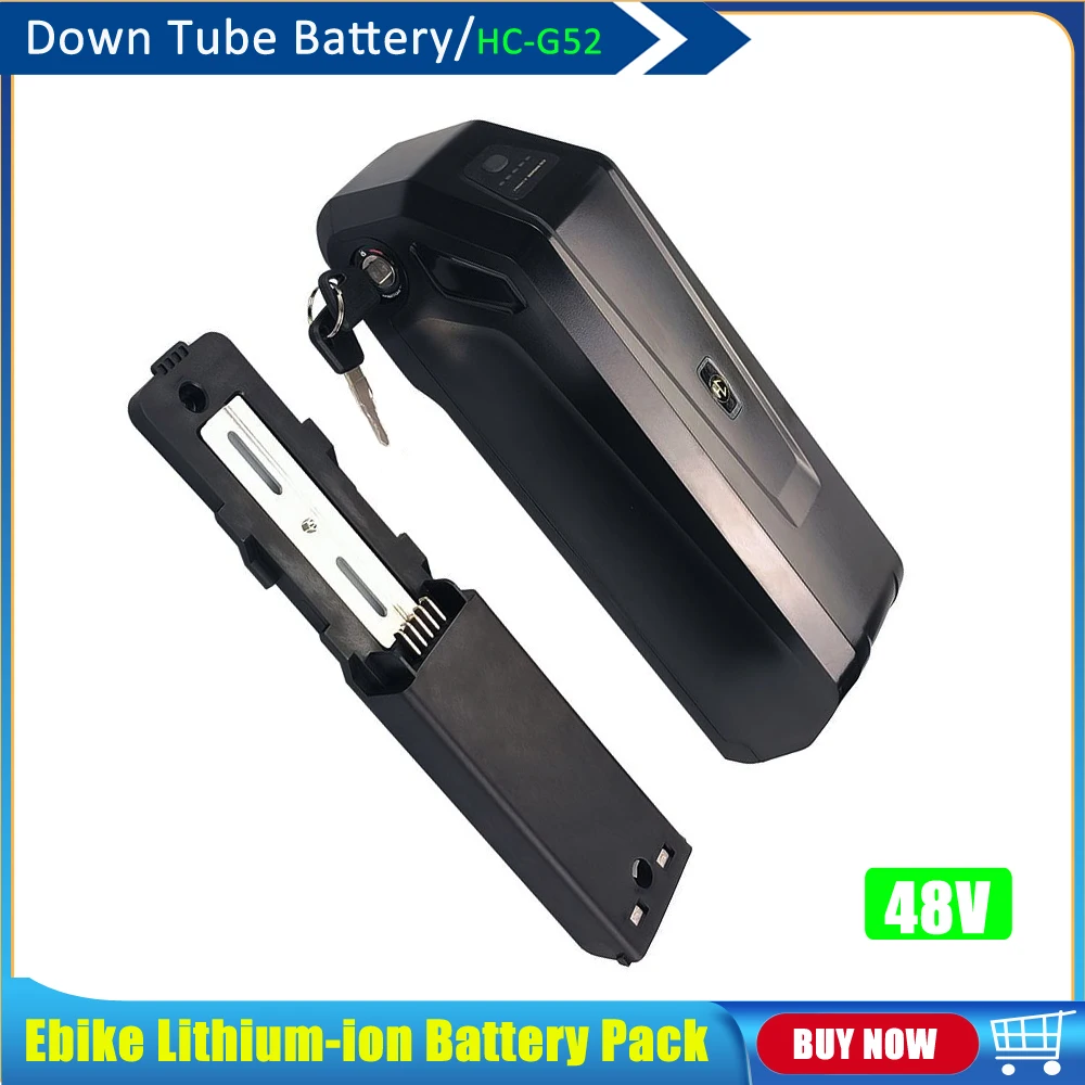 

Перезаряжаемый литий-ионный аккумулятор Mid Tube 48 В, 14 Ач, 672 Втч для 500 Вт, 1000 Вт Movinev Pulse, складной мини-электрический велосипед с толстыми шинами