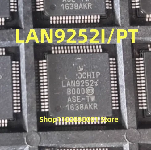 5PCS LAN9252I/PT   LAN9252  QFP64   IN STOCK 100% Good