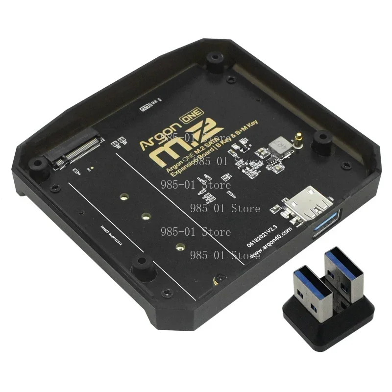 

Плата расширения Raspberry Pi 4 M.2, адаптер USB 3.0 для SATA NVMe SSD для алюминиевого корпуса Argon ONE M.2