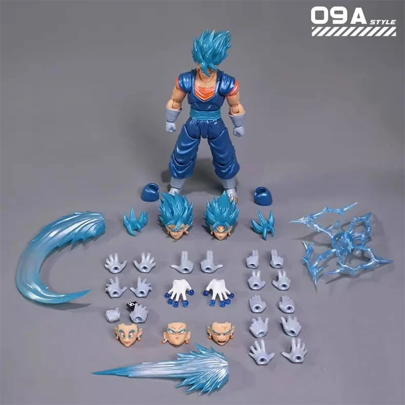 YG-mw Studio Vegito Figuur Dragon Ball SHF Super Saiyan God Vegito Vegetto Anime Actiefiguren Beeldje Model Kinderen Geschenken speelgoed
