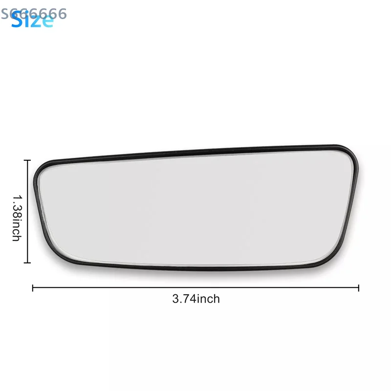 

2PCS 360 Degree Wide Angle Additional Spherical Dead Zone Mirrors On Regular Car Side Mirrors Blind Zone Mirrors