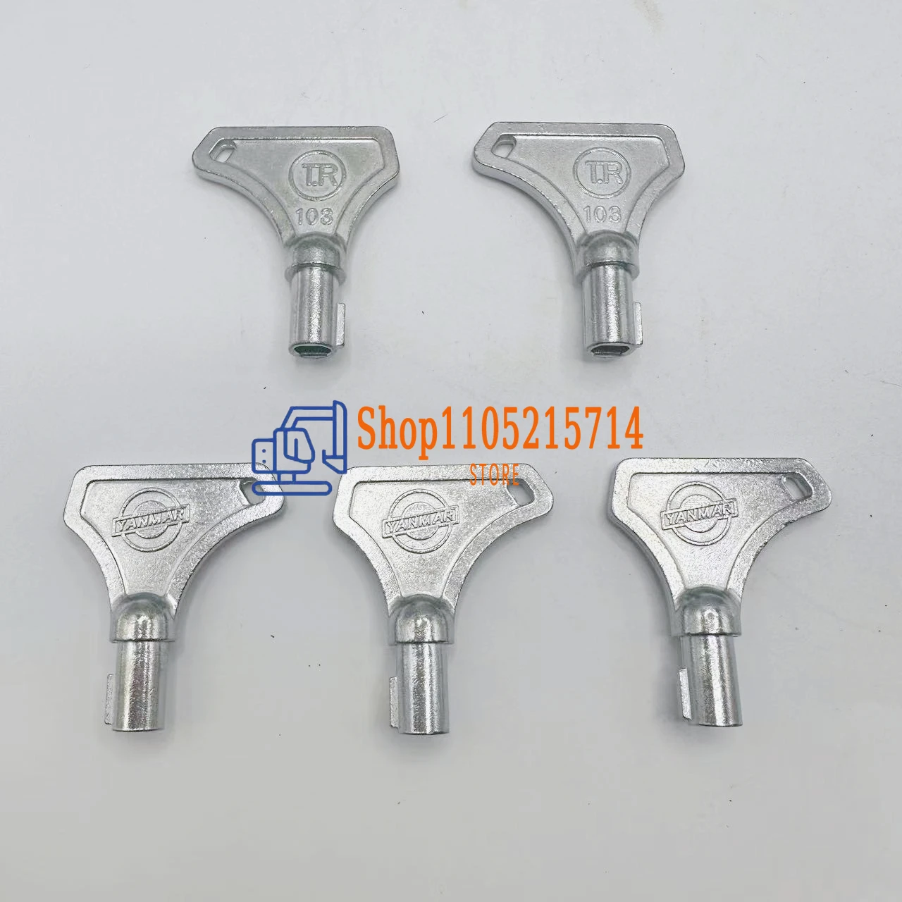 2/5/10 PCS for Yanmar Marine 103 Key 123482-91291  Ignition Key