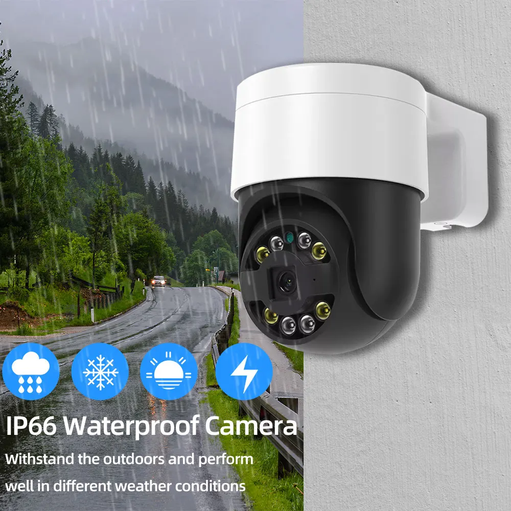 8CH 8MP Digital Camcorders CCTV Security POE PTZ Cameras System Security Protection Video Card Cccam external Home Alarm System