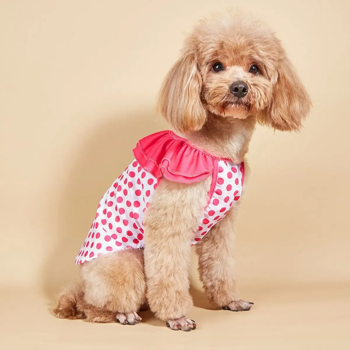 

Pet Swimwear Dog Cat Breathable Tank Top Swimwear Puppy Clothes One Piece Sling Bikini Dress Set Dog Dresses For Small Dogs