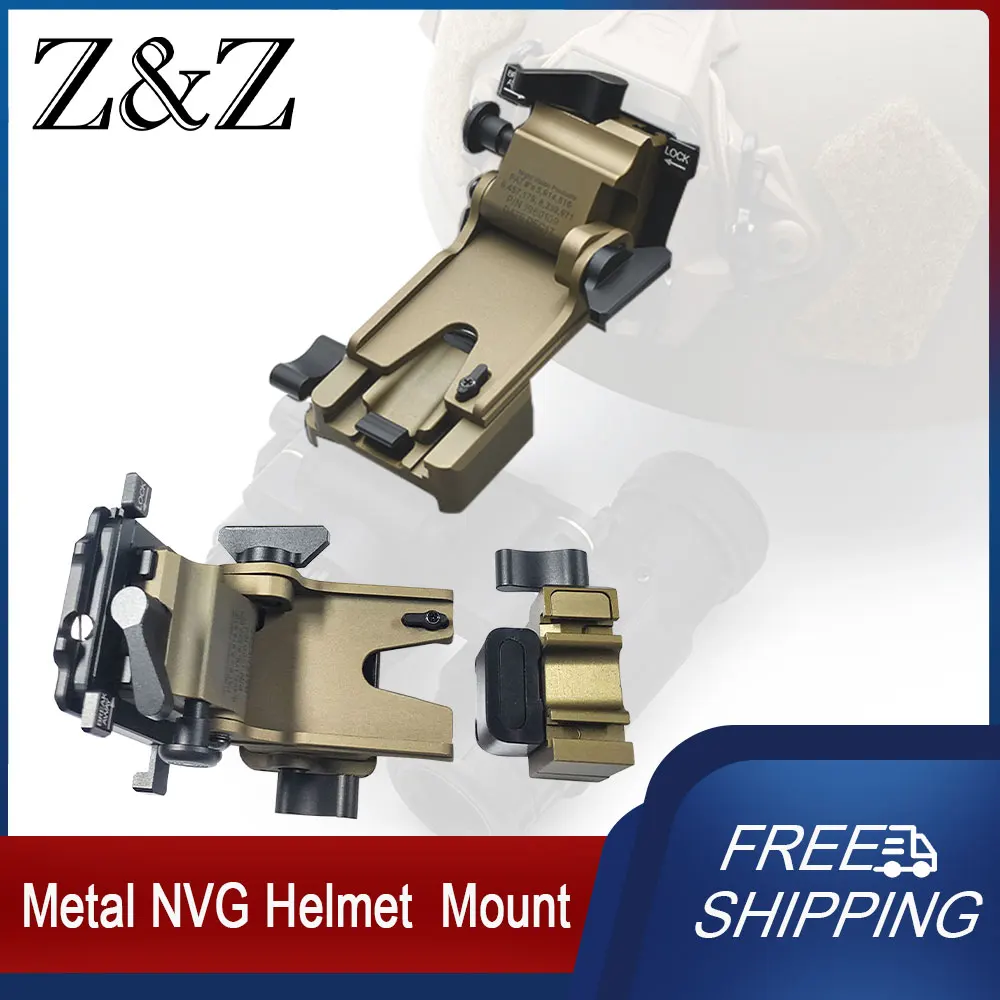 Tactical Helmet Mount Holder Outdoor NVG  Night Vision Goggles Mount Helmet Night Vision Accessories