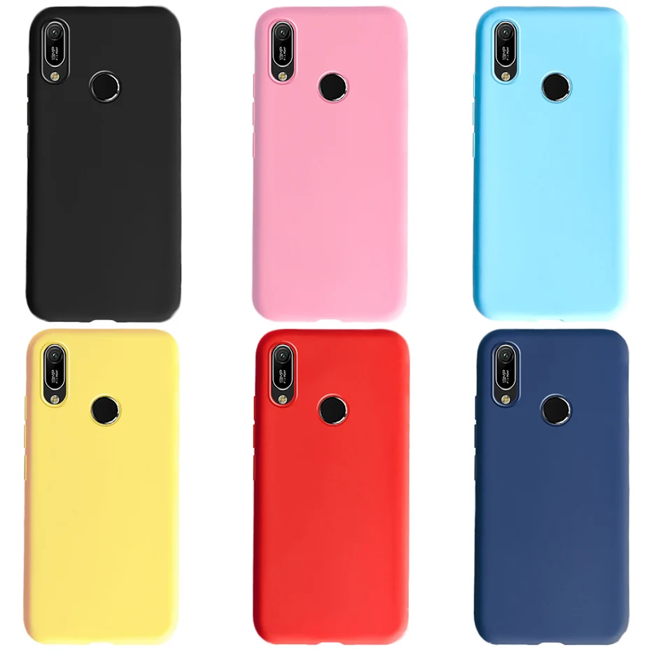 Original Phone Case for Huawei Honor 8A Camera Protection Cover For Huawei Honor 8A Y6 Y6S 2019 Matte Silicone Cases Fundas