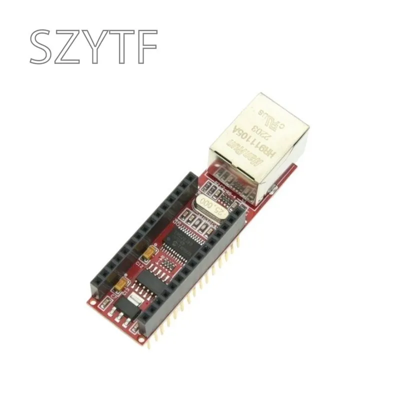 ENC28J60 Ethernet Shield V1.0 For Arduino Compatible Nano 3.0 RJ45 Webserver Module