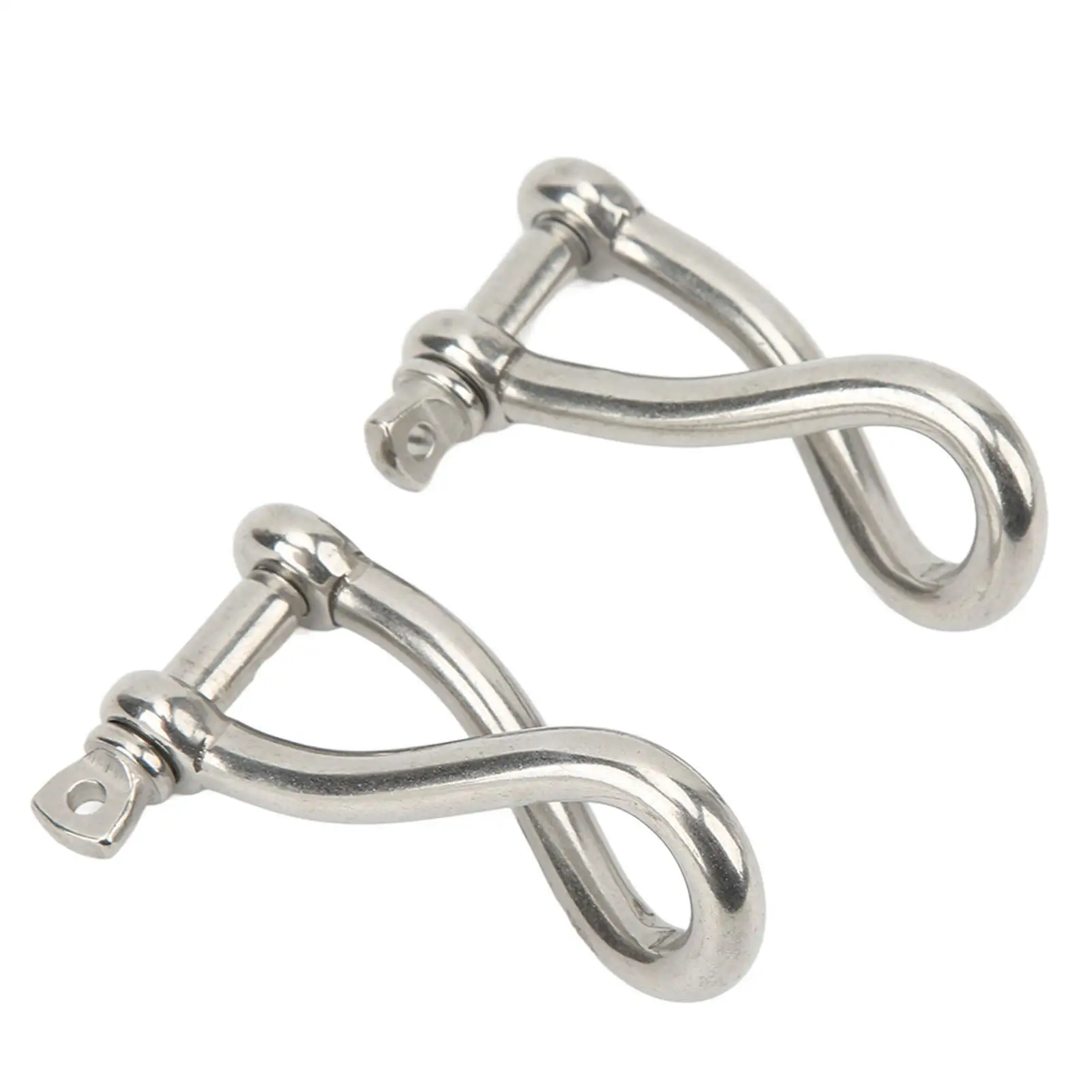 Twist Shackle Heavy Duty 316 Stainless Steel for marine Grade Rust Resistant Screw Pin Anchor Shackle for yacht for fishing Boat