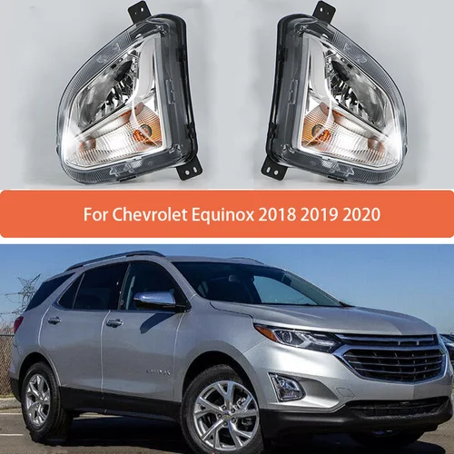 1 Uds. Luz antiniebla DRL delantera izquierda/derecha para Chevrolet Equinox 2018 2019 2020 lámpara de conducción automática luz de circulación diurna lámpara de parachoques