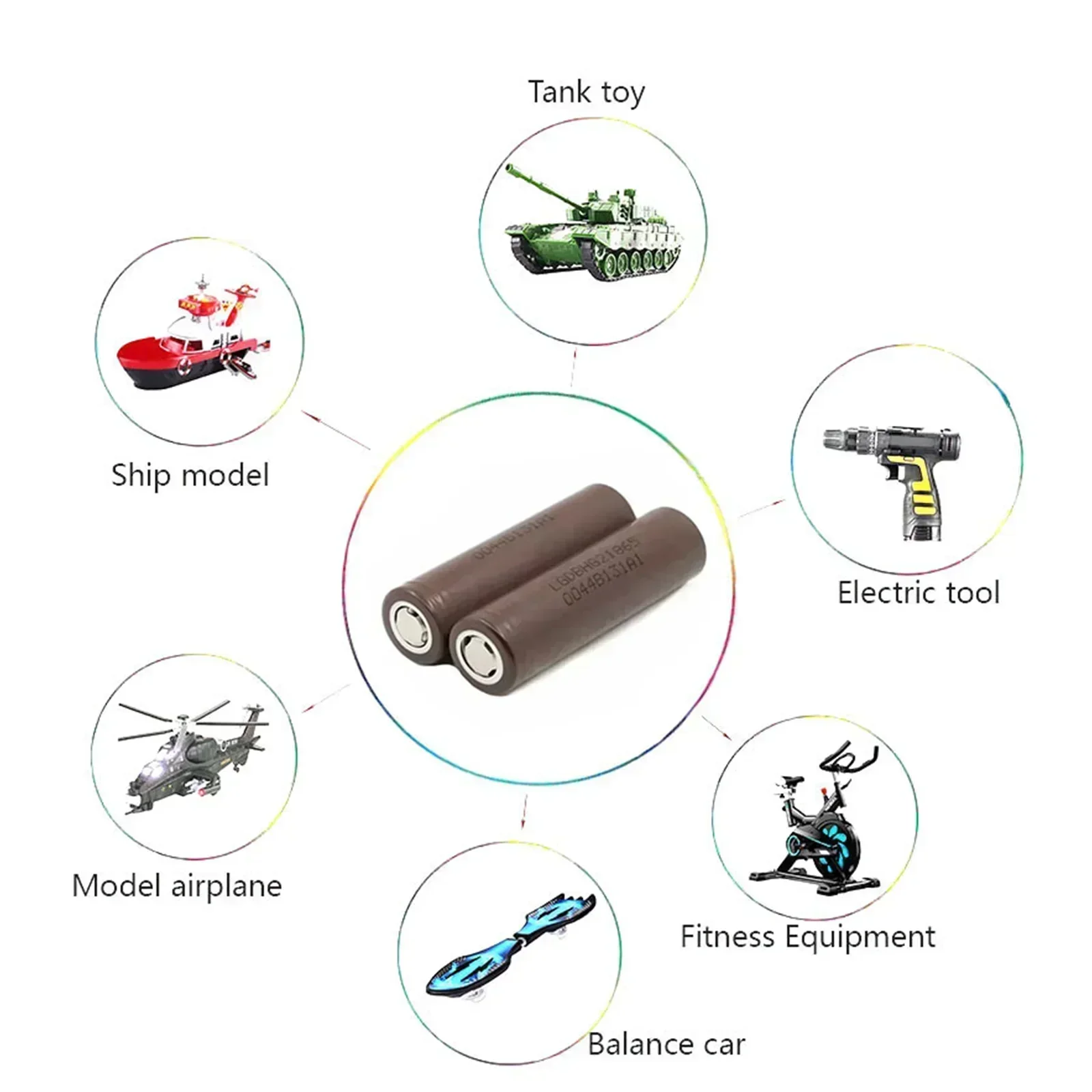 HG2 18650 3000mAh Battery 3.7 V 30a High Discharge 18650 Rechargeable Batteries for HG2 18650 Flashlight Tools Battery