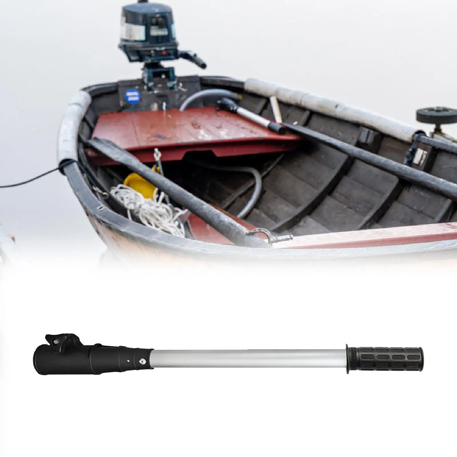 

Tiller Handle Extension for Outboard Spare Part Trolling Motor Easily Install Replacement Boat Tiller Handle Aluminum Tubing