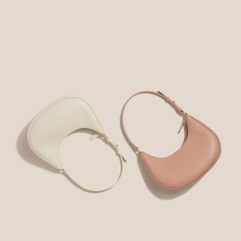 

Crescent Armpit Women's Feeling New Half Moon French Stick Bag Women's Shoulder Bag Niche Texture Single Shoulder Bags