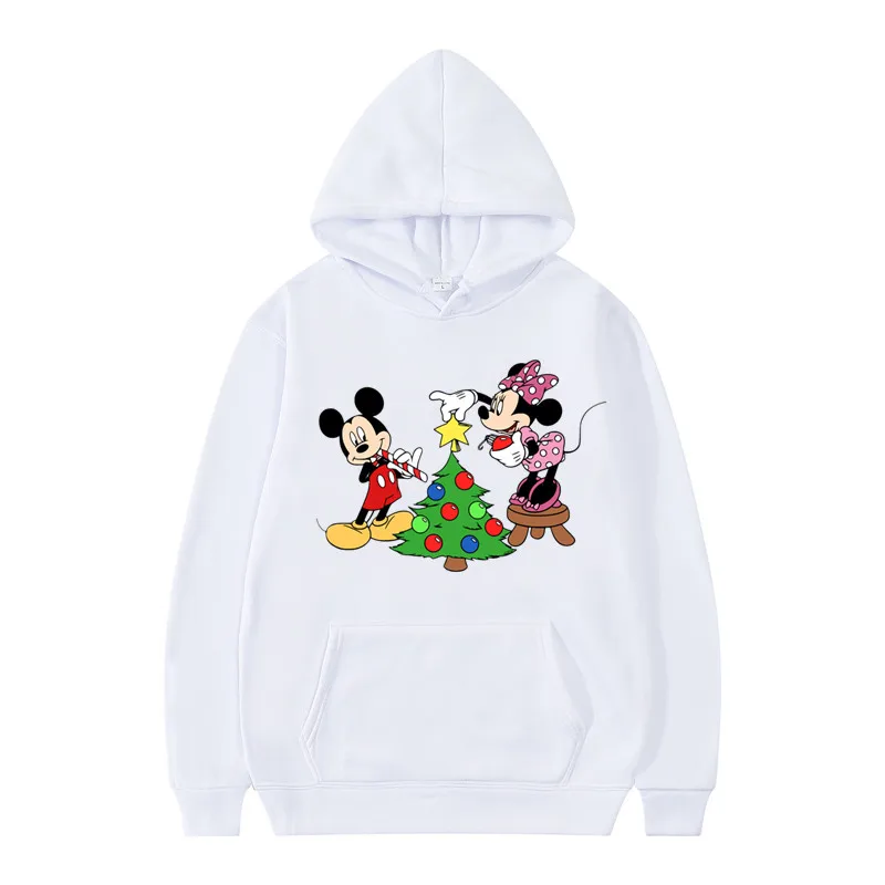 2024 Disney's Mickey and Minnie Christmas Hoodies for Creating Christmas Trees