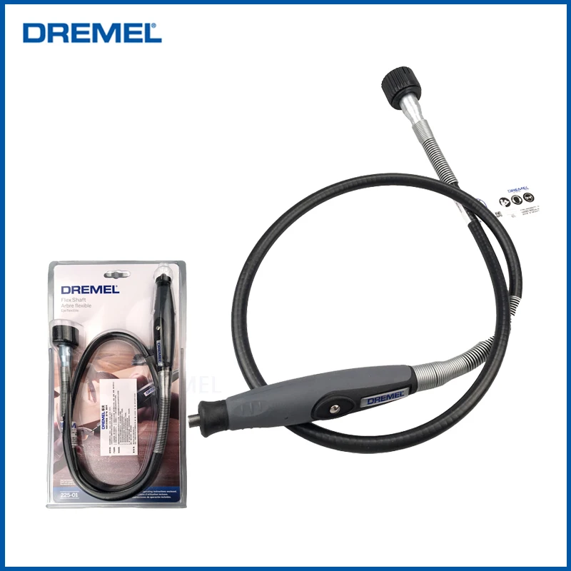 

Dremel 225-01 36-дюймовое крепление с гибким валом, вращающийся инструмент с удобным захватом для электрических шлифовальных машин 300 3000 400 4000 398