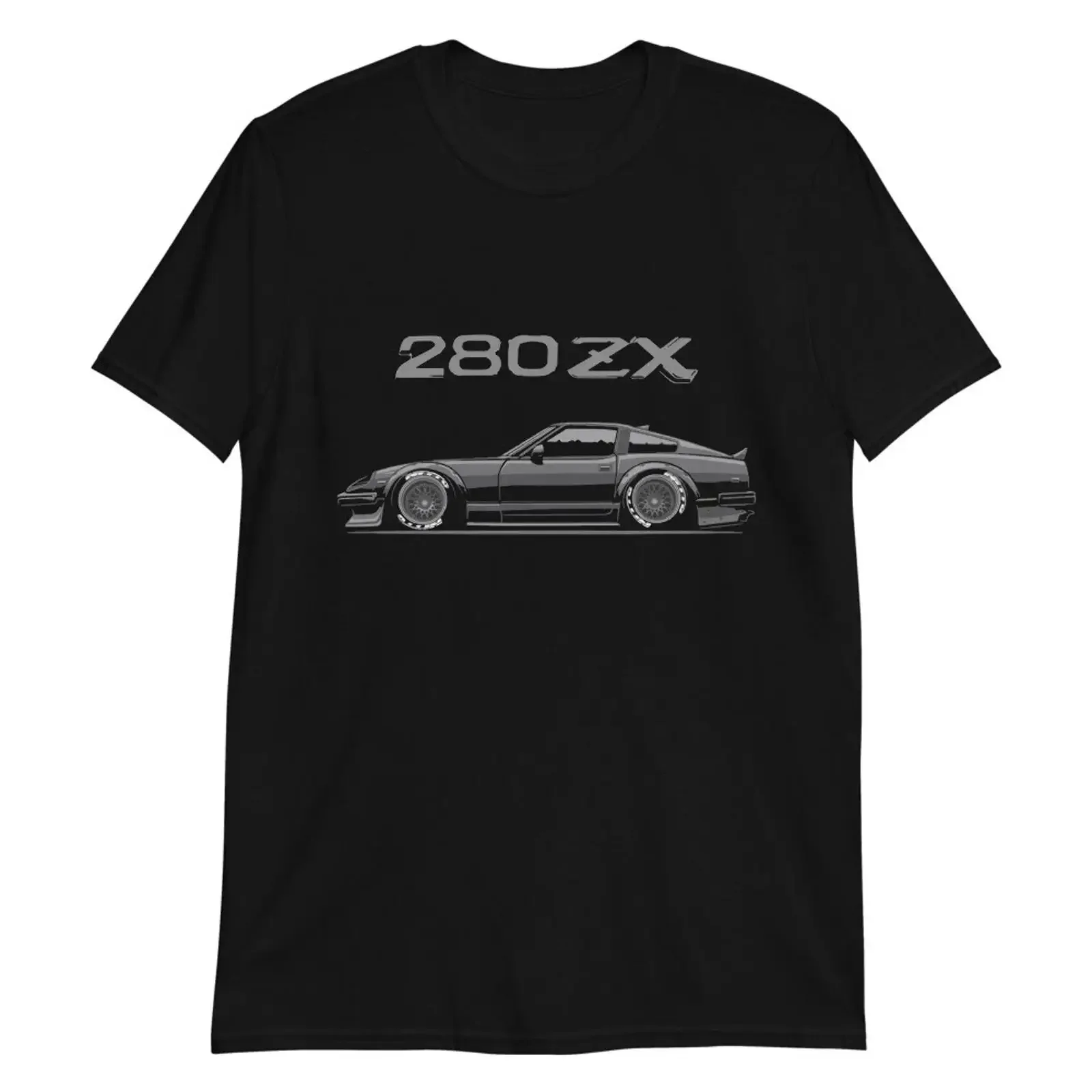 Retro Datsun 280zx JDM Japanese Tuner Drift Racing  T Shirt vintage Washed Comfortable Breathable Soft Slightly fashion