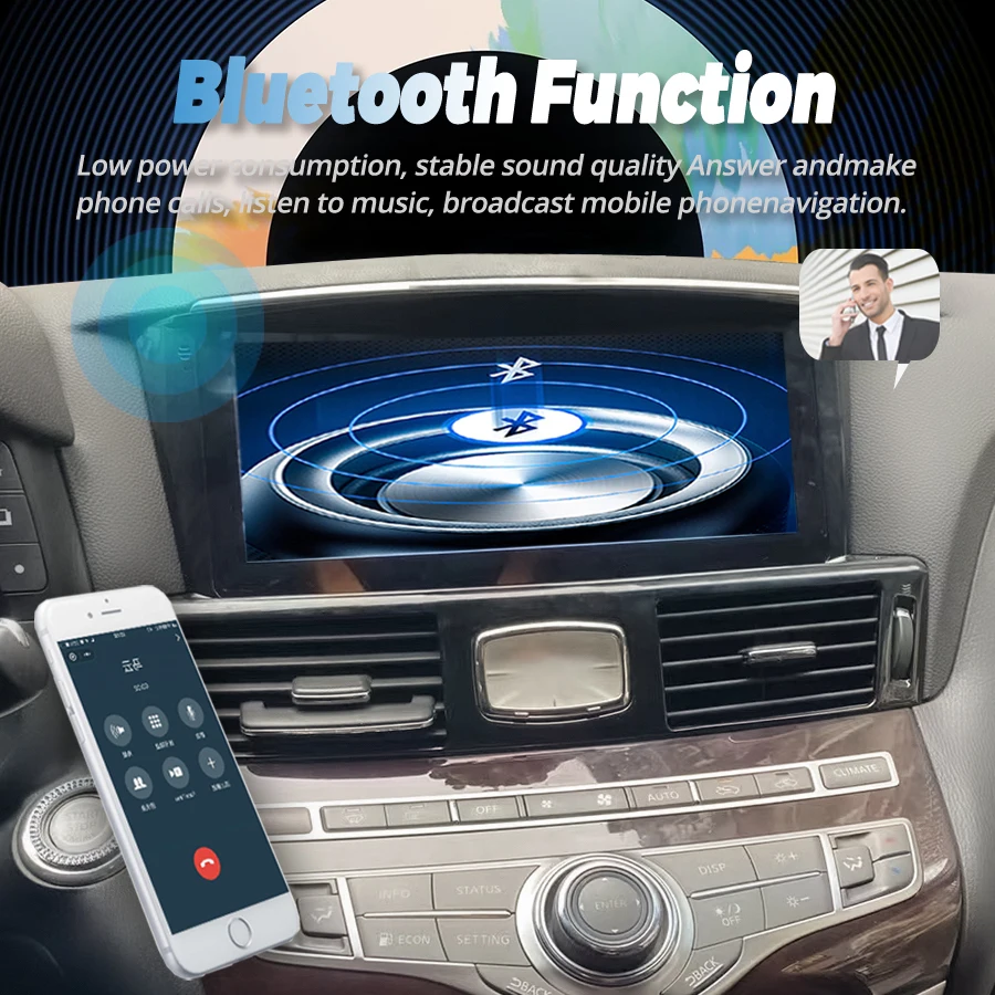 

10.25inch Car Radio For Infiniti Q70 Q70L M25 M35 M37 M56 2013-2019 Android Screen Multimedia Player Auto GPS Carplay Navigation