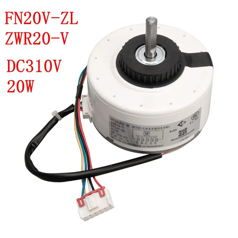 

Suitable for Gree air conditioner indoor motor ZWR20-V DC310V 20W motor FN20V-ZL