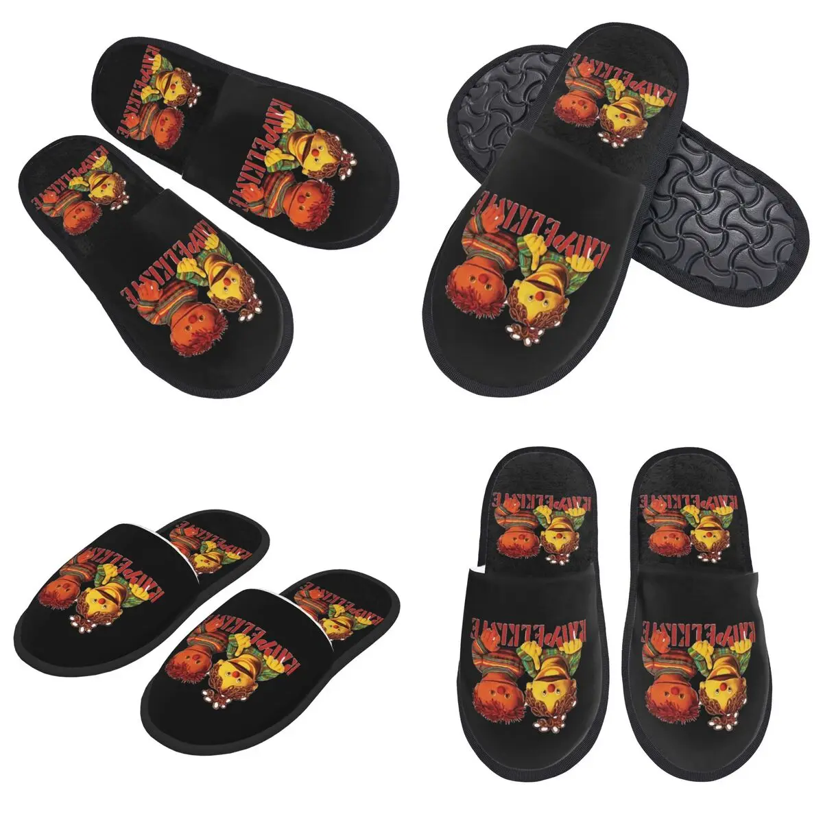 

Custom Ratz Und Rube Rappelkiste Slippers Memory Foam Warm Soft Women House Slipper Indoor Cozy Shoes