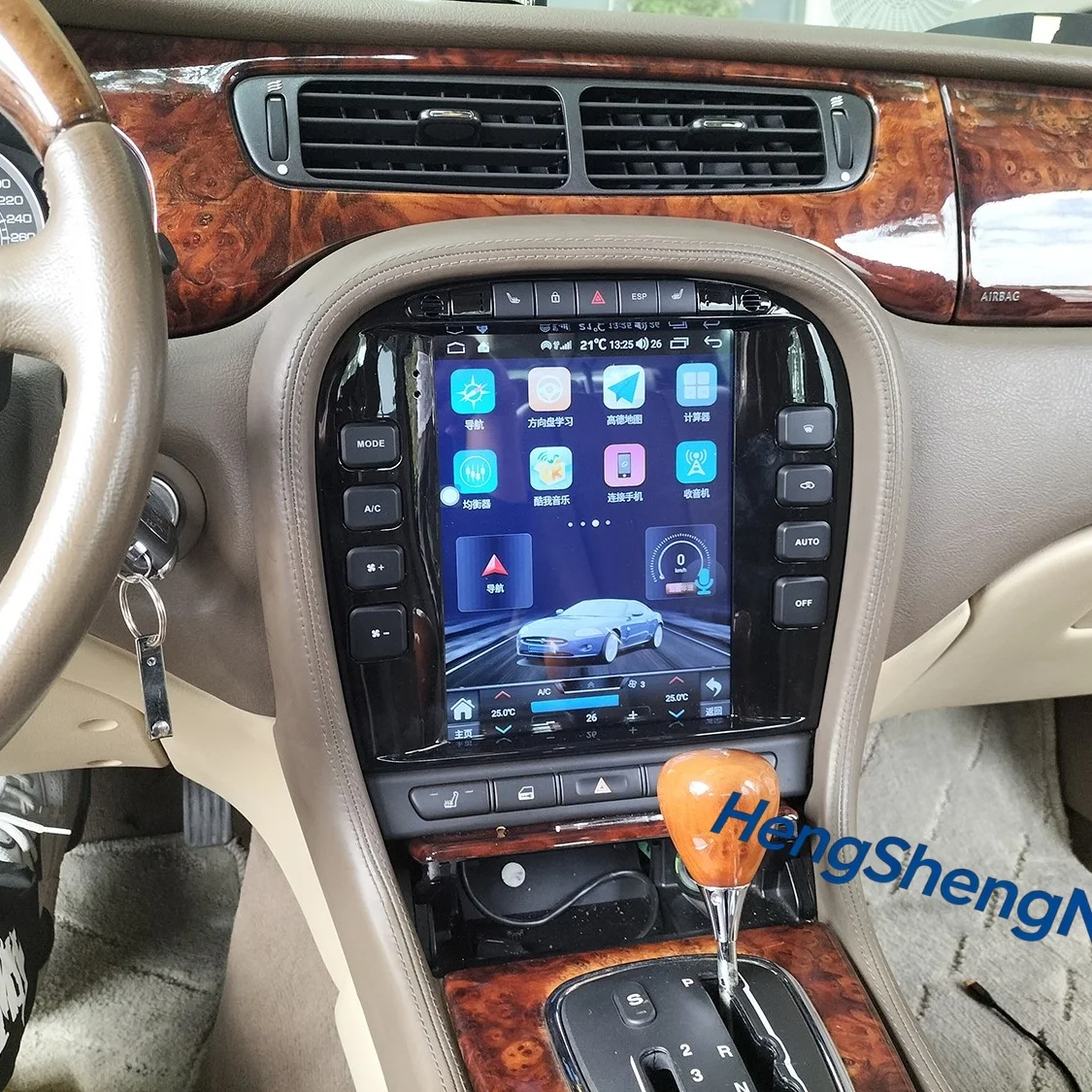 9.7“ Auto Android 14 For Jaguar S-TYPE XJ X-TYPE 2004 - 2011 Car Radio Stereo Multimedia Player GPS Navigation Video 4G HeadUnit - view 4
