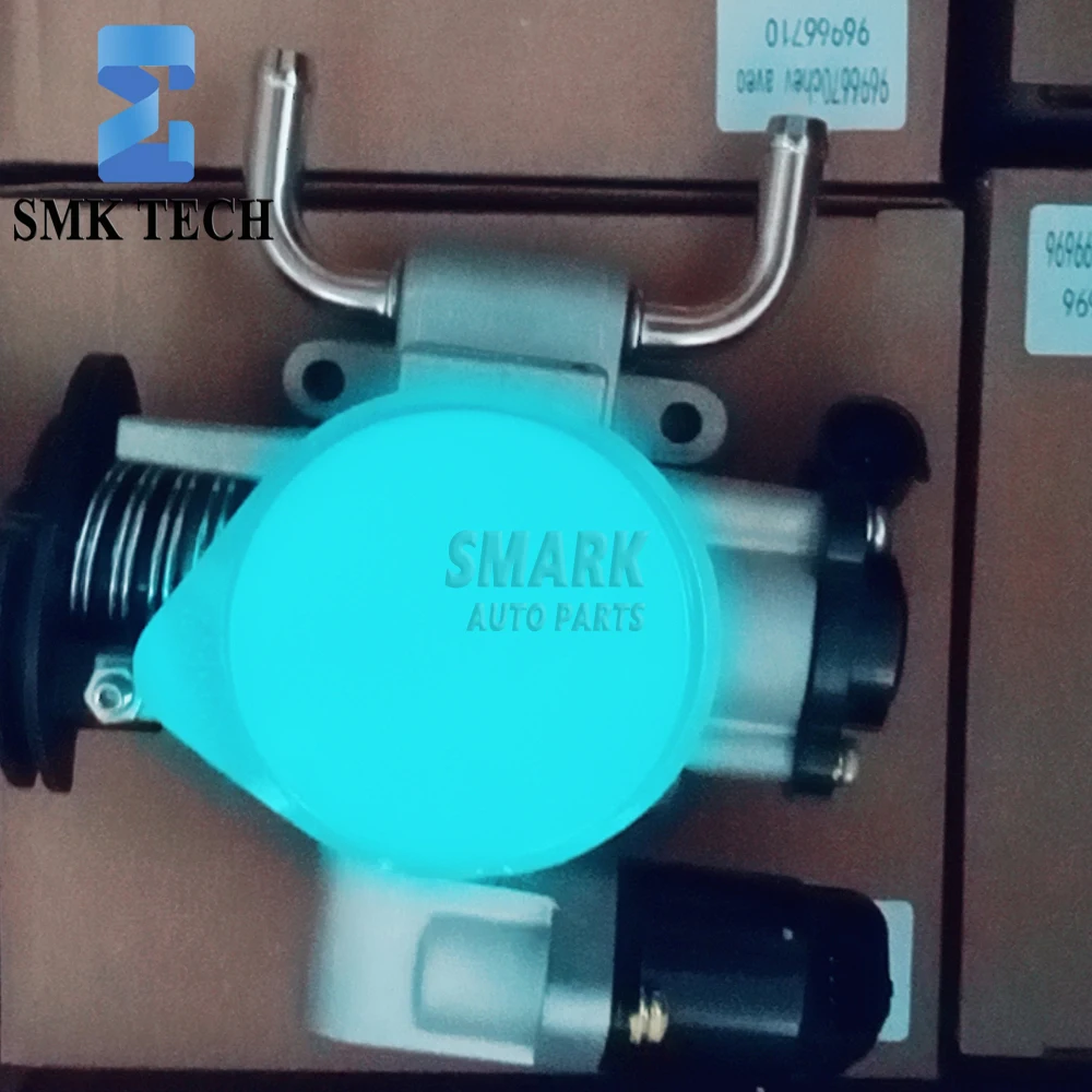 Zawór przepustnicy OE numer 96966710 do Chevrolet Spark (M300) 2009- 1.2, aluminiowa przepustnica samochodowa