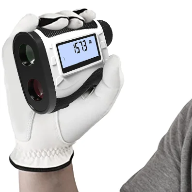 GF-313 جهاز تحديد المدى للجولف مع شاشة قفل سارية العلم مسافة الليزر دقة عالية النطاق وموثوقية بيانات قوية