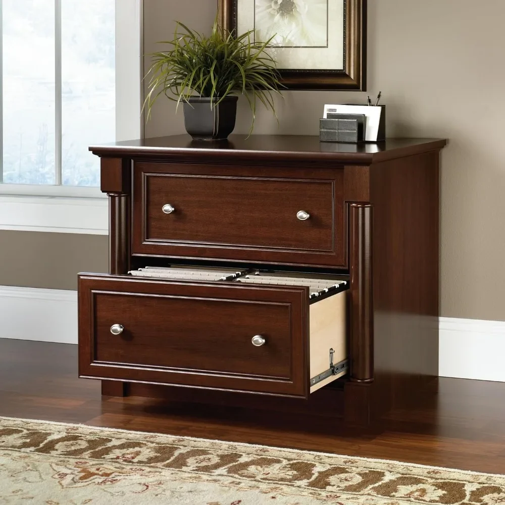 New-Sauder Palladia Lateral File, Select Cherry finish
