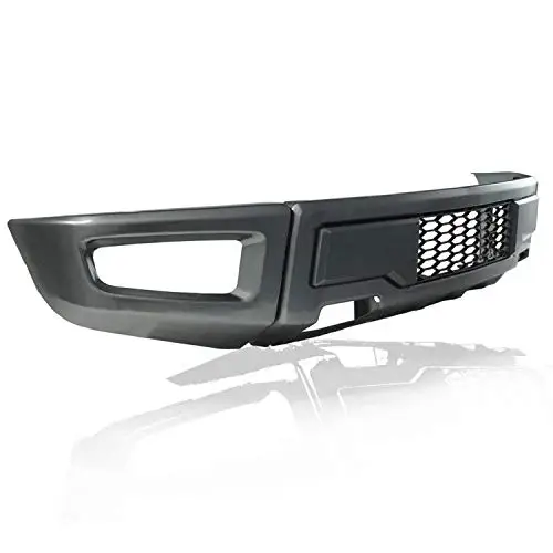 Gray Heavy Duty Raptor style offroad steel front bumper fit for 15-17 F150