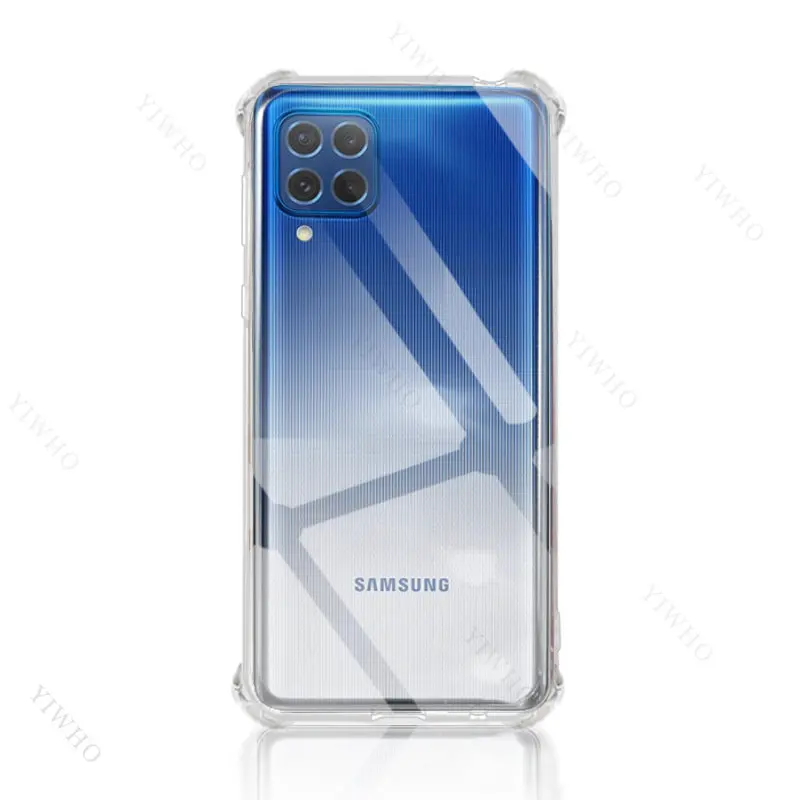 Clear Phone Soft Case for Samsung Galaxy M62 TPU Transparent Case for Sansung M 62 6.7